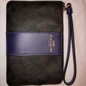 Coach wrist wallet